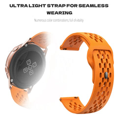 18/20/22mm Silicone Watch Strap for Samsung & Huawei