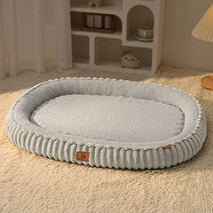 Winter Orthopedic Dog Bed for Dogs Breeds,Egg Crate Foam Dog Sofa Beds,Pet Couch Bed with Four Sided Bolster,Non-Slip Bottom Pet Shop