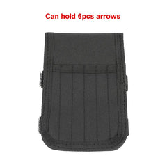 Archery Crossbow Arrow Bag Protector Single/Double Layer 6/12 Holes Hand-held Short Arrows Quiver for Outdoor Hunting Shooting