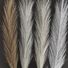 10pcs Artificial Pampas Grass Fluffy Reed Fake Plant for Birthday Wedding Home Party Vase Decoration Flower Bouquets DIY Crafts Decor