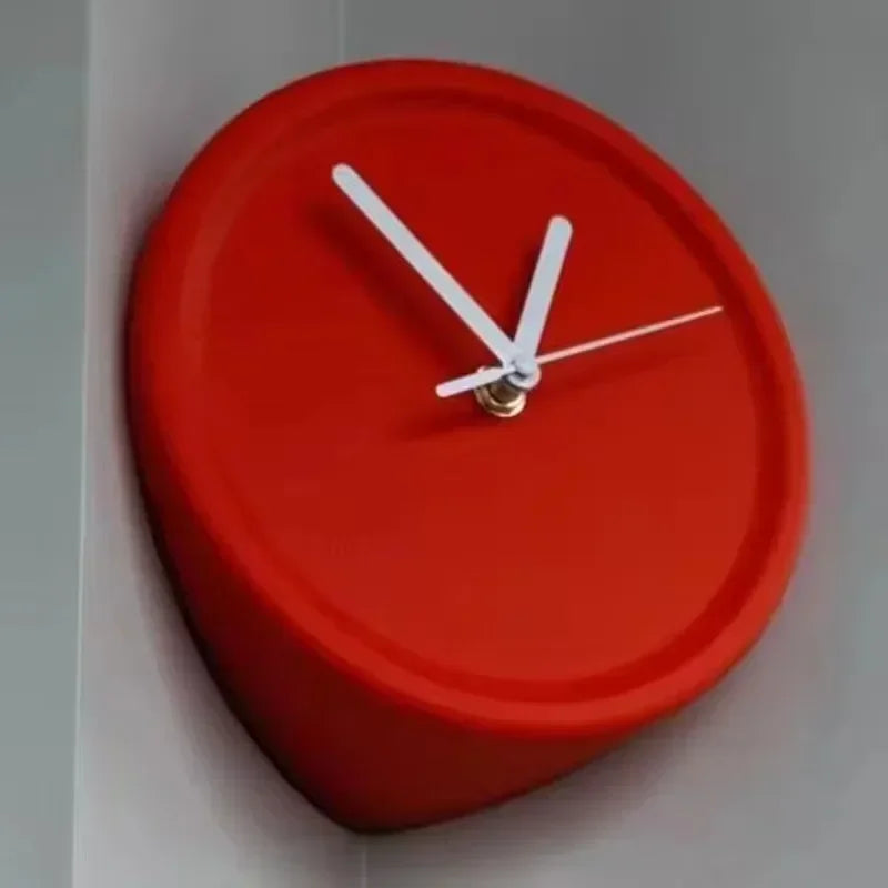 1pc Bright Corner Angle Clocks Creative Wall Clocks Minimalism Clock Personality Living Room Clock Modern Home Aesthetic Decor