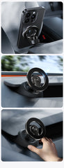 YZ For Tesla Model 3 Y/YL Highland Juniper Magnetic Car Phone Holder 360 Degree Rotation Metal Car Mount for All  Phones