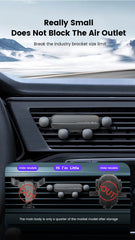 Gravity Car Phone Holder Air Vent Mount Cell Phone Holder in Car Mobile Support For iPhone 13 12 Xiaomi Universal GPS Stand
