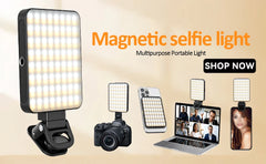 Upgrade 3200K-6500K LED Clip Ring Light 40 LED Lamp Selfie Fill Lights For iPhone Andriod Mobile Phone USB Charge Enhancing Lamp