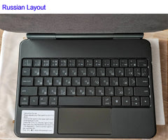 Magic Keyboard for iPad A16 2025 11th 11" Magnetic Case for iPad 10 10th 11th Generation Floating Stand Multi-Touch Keyboard