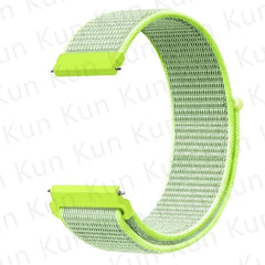 20MM 22MM Band For Samsung Galaxy Watch 6/5/4/5pro/4/6 Classic/active 2 Nylon loop sport bracelet huawei watch GT 4-2-2e-3 Strap