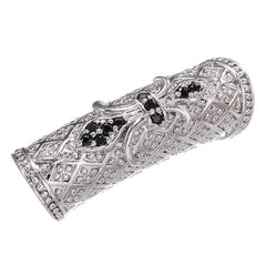 1pcs DIY Jewelry Making Tubular Curved Cylinder Beaded Accessories Men and Women Vintage Bracelet Necklace Material Wholesales