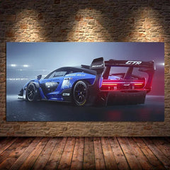 Modern Car Canvas Wall Art Poster – Living Room & Bedroom Decor