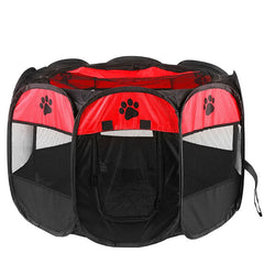 Foldable cats, dog kennels, cats, dogs, delivery rooms, pets, octagonal cages, breathable fences, tents, claw-resistant Pet Shop