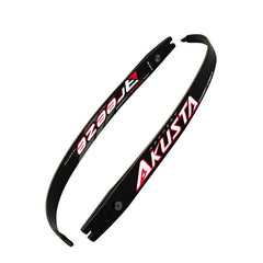 Akusta-Recurve Bow ILF Limbs, Dual Wood Core, Fiber Glass, Bow Limbs, Breeze Series, 66 ", 68", 70"