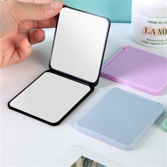 Foldable Double-Sided Makeup Mirror – Portable Desktop