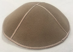 JEWISH KIPPAH LEATHER SUEDE YARMULKE KIPPAH KIPPOT SKULL CAP