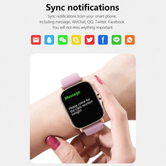 1.83'' Sport Smart Watch Fitness Clock Health Monitor Waterproof Smartwatch Wireless Call Watches for Man Woman IOS Android 2026
