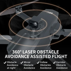 L109 PRO MAX GPS Drone 4K Professional 3-Axis PTZ HD Dual Camera WIFI FPV 360° Laser Obstacle Avoidance Brushless Motor RC 3000M