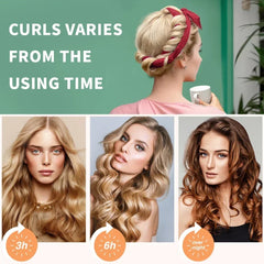 Heatless Curling Rod Headband No Heat Hair Curler Lazy Hair Rollers Soft Hair Curlers Sleeping Curls Curling Hair Styling Tools