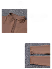 Women Sport Jacket Long Sleeve Shirt Workout Coat