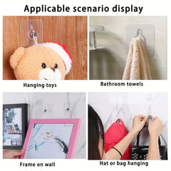 Photo Frame Hooks Storage Rack Screw Holders Door Hanger Self-Adhesive Multi-Function Gadgets Organizer Kitchen Accessorie