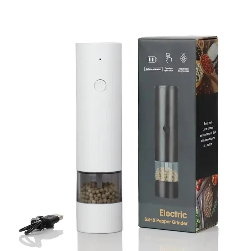 USB Rechargeable Salt & Pepper Grinder | Electric Mill