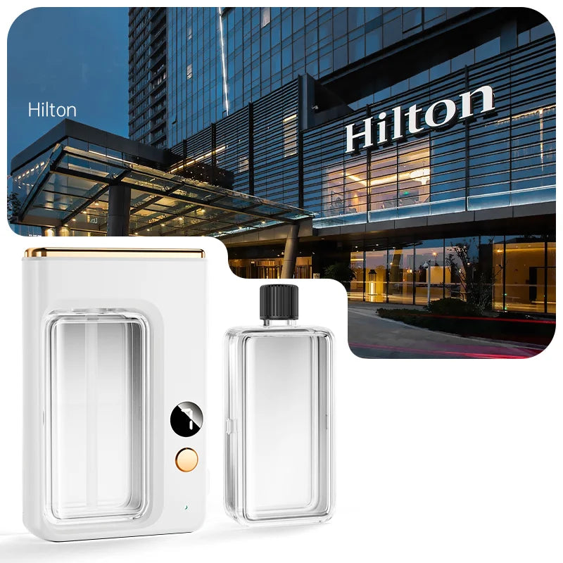 Fragrance atomizer, aromatherapy machine, digital display, 7-speed adjustable, Shangri-La, Hilton, only the true self Home Decor fragrance