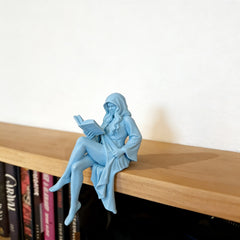 Elegant Romantic Bookshelf Figurine – Home Decor Gift