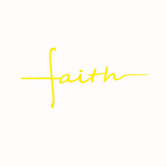 Faith Cross Decal Christian Religious Vinyl Sticker Car Window Decor ,  Women's Christian Laptop Decals for Apple MacBook Decor