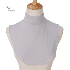 New Soft muslim women's neck cover modal jersey Full cover high neck turtle neck cover islamic clothing ladies clothes accessory