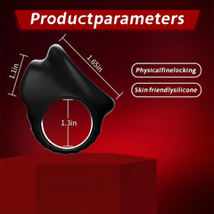 Adult Goods for Men Non-vibrating Cock Ring Soft Silicone Penile Restraint for Delay Physical Ring Adult Sex Toys