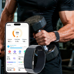 VALDUS VITRO ECG Smart Bracelet Heart Rate Blood Pressure Waterproof Long Battery Life Fitness SOS 2026 New NO Screen Smartwatch