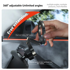 YZ For Tesla Model 3 Y/YL Highland Juniper Magnetic Car Phone Holder 360 Degree Rotation Metal Car Mount for All  Phones