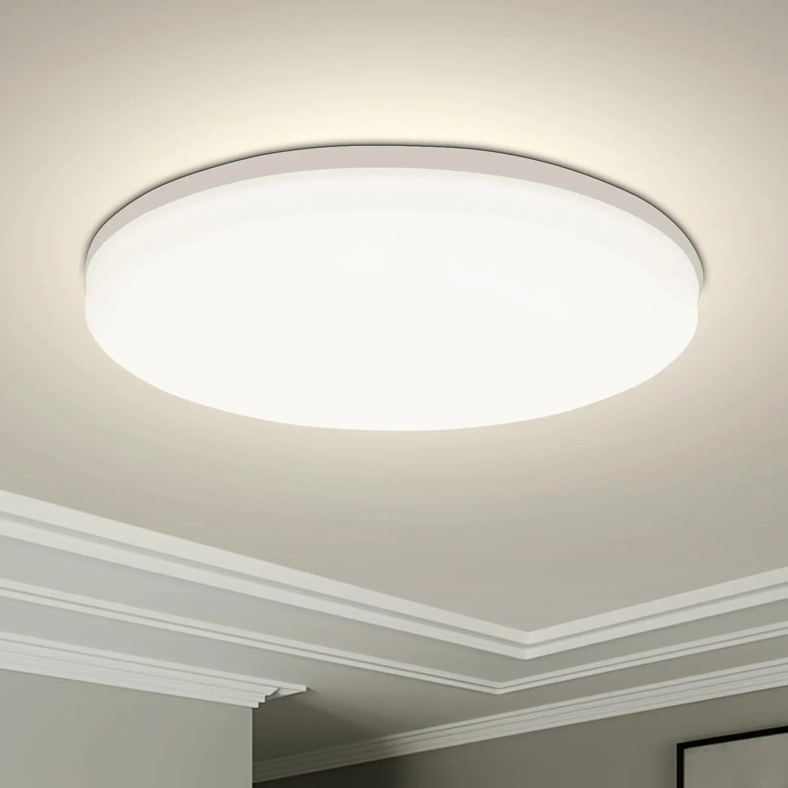 Round LED Ceiling Light 18–48W – Modern Indoor Lighting Fixture Home Decor