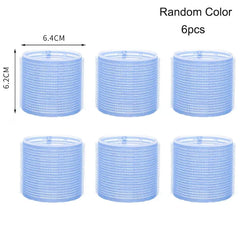 Hair Rollers Self Grip Hook Hair Curlers Heatless Roller Salon Dressing Curlers Jumbo Size Sticky Hair Styling Tools