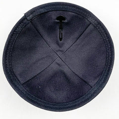 1pc Judaical Kippah with Embroidery Of Fire for Men Yamaka Hat Black White 18cm